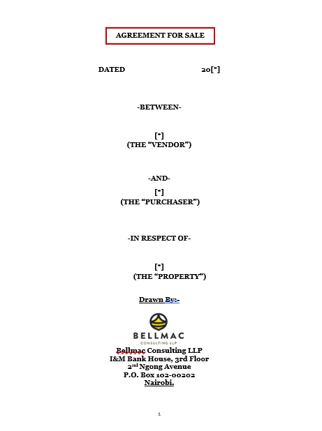 Agreement for Sale of leasehold Land - Individual -  Pro Purchaser document preview