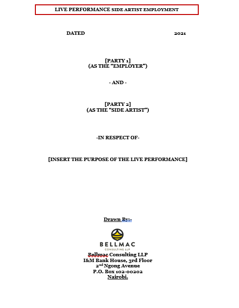 Live Performance Management document preview